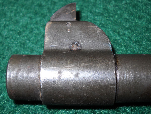 M1903A3 front sight, closeup